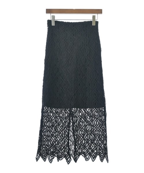 JEANASIS(ジーナシス)ロング・マキシ丈スカート 黒 サイズ:F/2200660591025