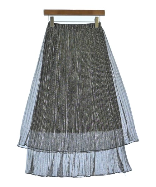 JEANASIS（ジーナシス）ロング・マキシ丈スカート シルバー サイズ:F レディース/2200659611048