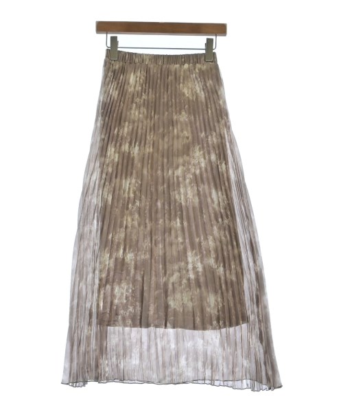 JEANASIS（ジーナシス）ロング・マキシ丈スカート ベージュ サイズ:F レディース/2200659611055