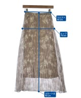 JEANASIS（ジーナシス）ロング・マキシ丈スカート ベージュ サイズ:F レディース/2200659611055