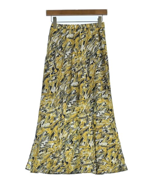 JEANASIS（ジーナシス）ロング・マキシ丈スカート 黄 サイズ:F レディース/2200659611062