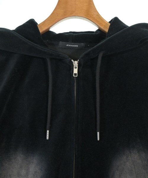JEANASIS（ジーナシス）パーカー 黒 サイズ:F レディース/2200665545030