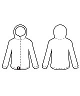 JEANASIS（ジーナシス）パーカー 黒 サイズ:F レディース/2200665545030