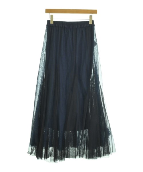 JEANASIS(ジーナシス)ロング・マキシ丈スカート 紺 サイズ:M/2200666257055