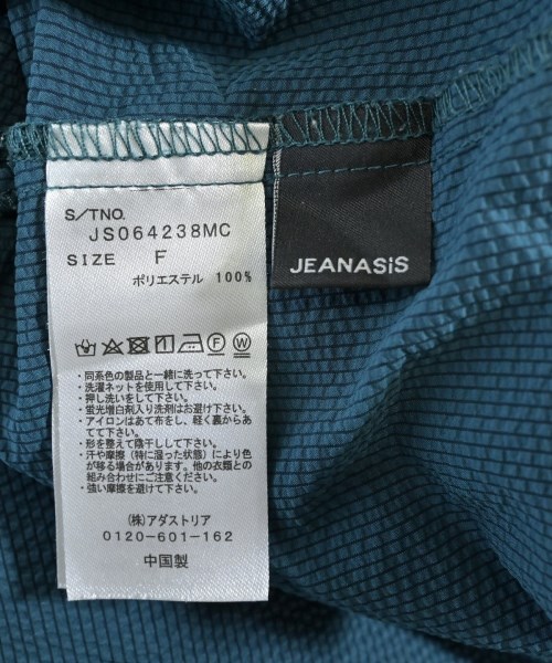 JEANASIS（ジーナシス）ブラウス 青 サイズ:F レディース/2200661658291