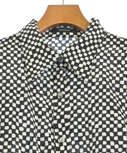 JEANASIS（ジーナシス）カジュアルシャツ 黒 サイズ:F レディース/2200661658307