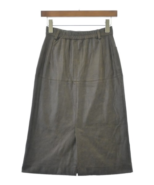JEANASIS（ジーナシス）ひざ丈スカート 茶 サイズ:S レディース/2200664614171