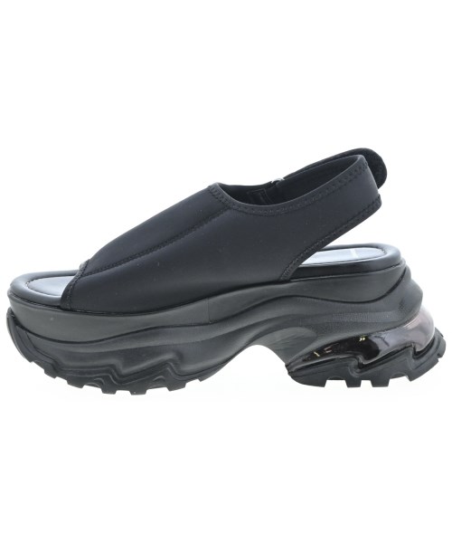 JEANASIS（ジーナシス）サンダル 黒 サイズ:L(24cm位) レディース/2200661831021