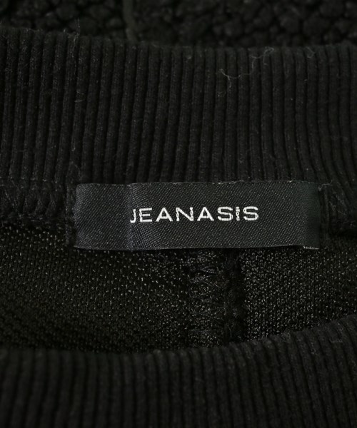 JEANASIS（ジーナシス）スウェット 黒 サイズ:F レディース/2200663358014