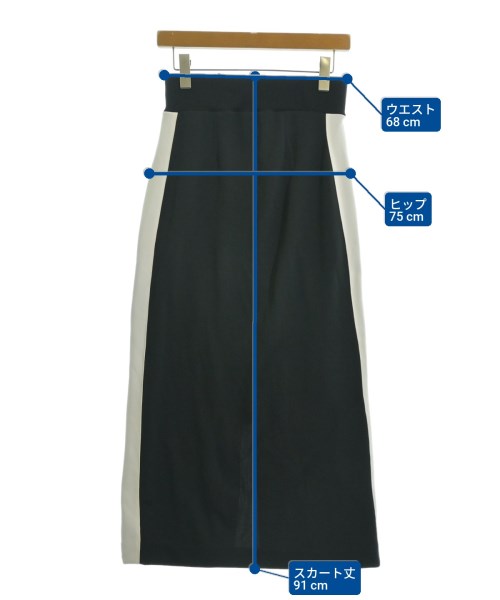 JEANASIS（ジーナシス）ロング・マキシ丈スカート 黒 サイズ:F レディース/2200663358090