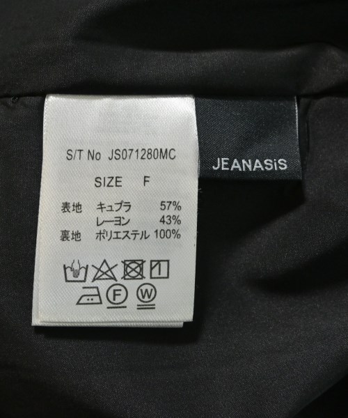 JEANASIS（ジーナシス）ワンピース 黒 サイズ:F レディース/2200663358144