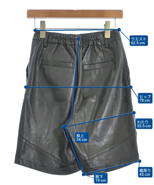 JEANASIS（ジーナシス）ショートパンツ 黒 サイズ:F レディース/2200668169035