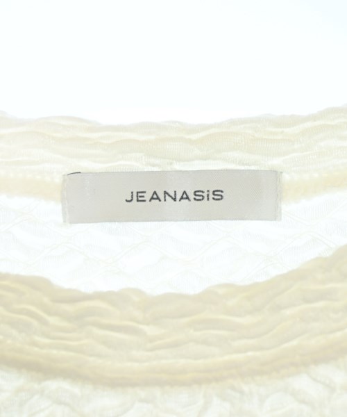 JEANASIS（ジーナシス）Tシャツ・カットソー 白 サイズ:F レディース/2200668169042