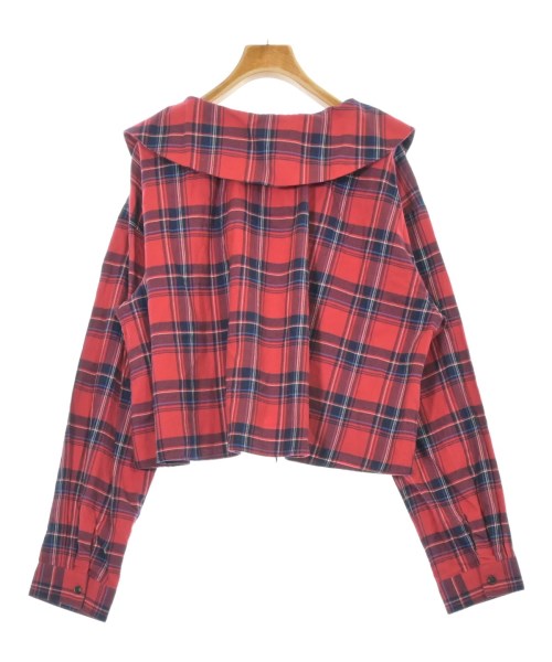 JEANASIS（ジーナシス）カジュアルシャツ 赤 サイズ:F レディース/2200667806047