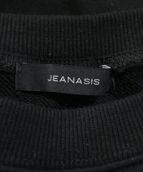 JEANASIS（ジーナシス）スウェット 黒 サイズ:F レディース/2200720485028