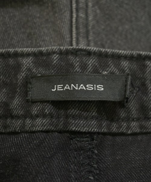 JEANASIS（ジーナシス）デニムパンツ 黒 サイズ:M レディース/2200721455037