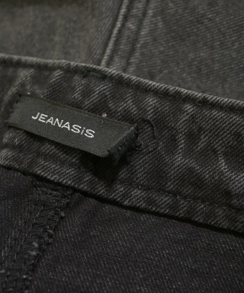 JEANASIS（ジーナシス）デニムパンツ 黒 サイズ:M レディース/2200721455037