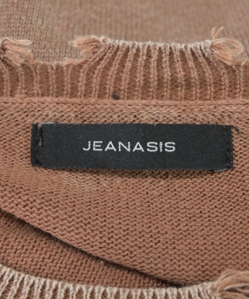 JEANASIS（ジーナシス）ニット・セーター 茶 サイズ:F レディース/2200679461067