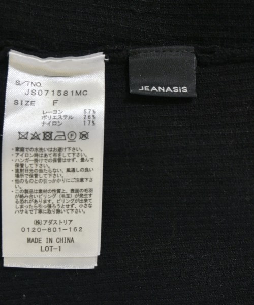 JEANASIS（ジーナシス）ワンピース 黒 サイズ:F レディース/2200685479087