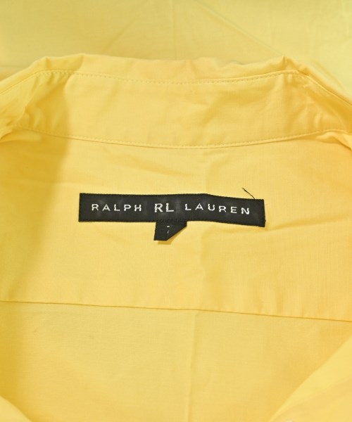 RL RALPH LAUREN（アールエルラルフローレン）カジュアルシャツ 黄 サイズ:7(S位) レディース/2200603431043