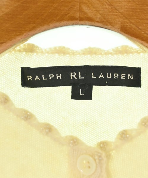 RL RALPH LAUREN（アールエルラルフローレン）カーディガン 白 サイズ:L レディース/2200706986068