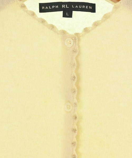 RL RALPH LAUREN（アールエルラルフローレン）カーディガン 白 サイズ:L レディース/2200706986068