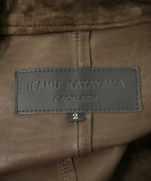 ISAMU KATAYAMA BACKLASH（イサムカタヤマバックラッシュ）カジュアルジャケット 茶 サイズ:2(M位) メンズ/2200639145051