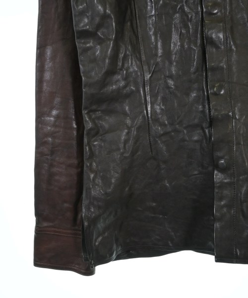 ISAMU KATAYAMA BACKLASH（イサムカタヤマバックラッシュ）カジュアルシャツ 茶 サイズ:S メンズ/2200631809043