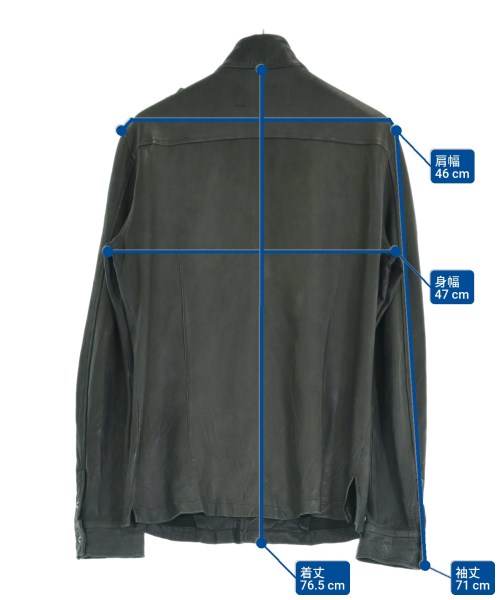 ISAMU KATAYAMA BACKLASH（イサムカタヤマバックラッシュ）ライダース 黒 サイズ:3(L位) メンズ/2200651548014