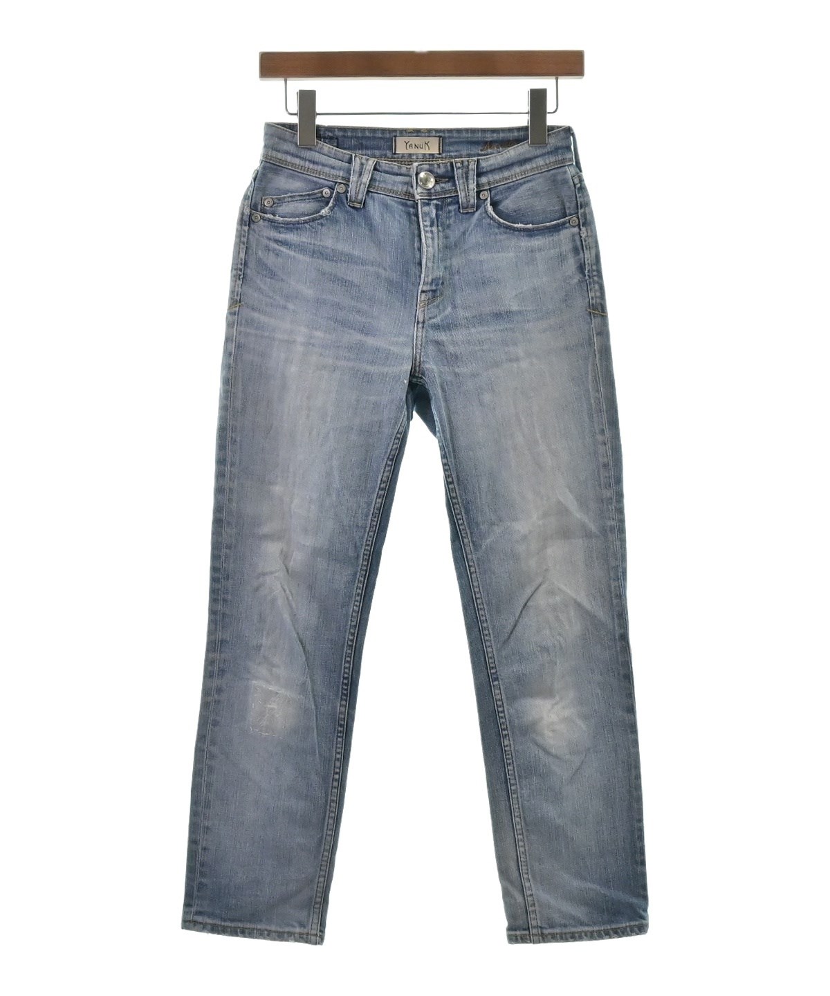 新品　Yanuk ヤヌーク　定価24200円　ブルー　デニム　パンツ 中古・古着通販】YANUK (ヤヌーク) YANUK デニムパンツ