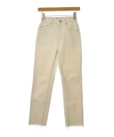 YANUK（ヤヌーク）デニムパンツ ベージュ サイズ:22(XS位) レディース/2200633152017