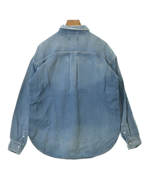 YANUK（ヤヌーク）カジュアルシャツ 青 サイズ:S レディース/2200625367023