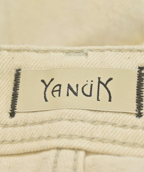YANUK（ヤヌーク）デニムパンツ ベージュ サイズ:27(M位) レディース/2200624016021