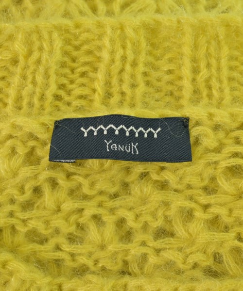 YANUK（ヤヌーク）ニット・セーター 黄 サイズ:F レディース/2200637670043