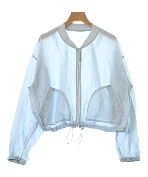 YANUK(ヤヌーク)ミリタリーブルゾン 青 サイズ:F/2200641589027