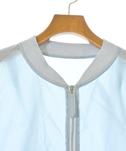 YANUK（ヤヌーク）ミリタリーブルゾン 青 サイズ:F レディース/2200641589027