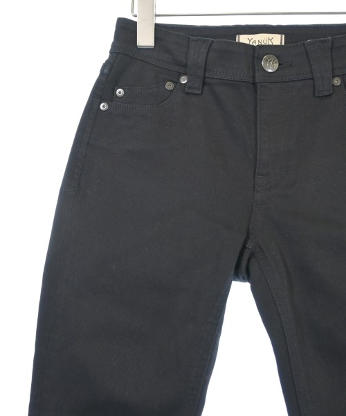 YANUK（ヤヌーク）デニムパンツ 黒 サイズ:25(S位) レディース/2200629463011