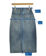 YANUK（ヤヌーク）ロング・マキシ丈スカート 青 サイズ:XS レディース/2200643757134