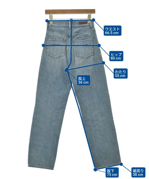 YANUK（ヤヌーク）デニムパンツ 青 サイズ:25(M位) レディース/2200635096043
