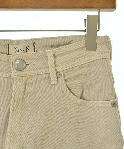 YANUK（ヤヌーク）デニムパンツ ベージュ サイズ:24(S位) レディース/2200635096050