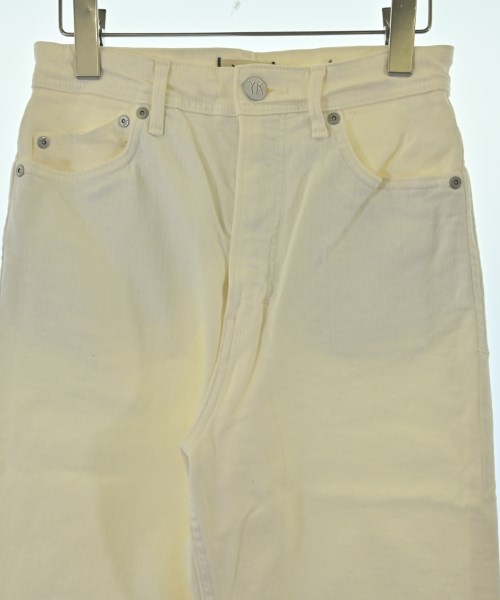 YANUK（ヤヌーク）カーゴパンツ 白 サイズ:26(M位) レディース/2200610681370