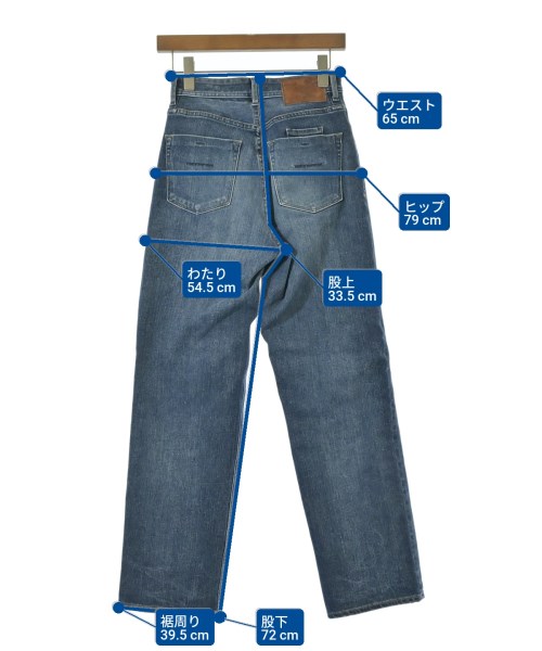 YANUK（ヤヌーク）デニムパンツ 紺 サイズ:23(XS位) レディース/2200625585021