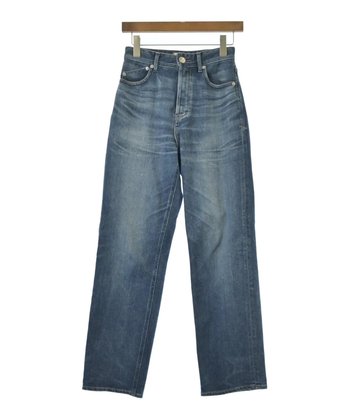 YANUK ヤヌーク デニム Mサイズ 濃紺 YANUK（ヤヌーク）デニムパンツ 紺 サイズ:23(XS位) レディース