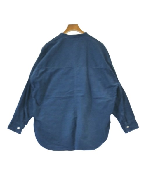 YANUK（ヤヌーク）カジュアルシャツ 青 サイズ:M レディース/2200625596058