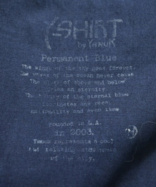 YANUK（ヤヌーク）カジュアルシャツ 青 サイズ:M レディース/2200625596058