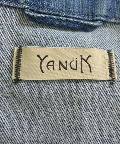 YANUK（ヤヌーク）デニムジャケット 紺 サイズ:S レディース/2200626523022