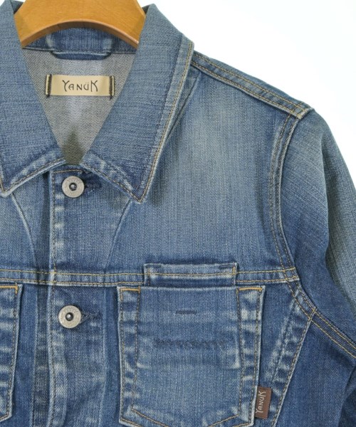 YANUK（ヤヌーク）デニムジャケット 紺 サイズ:S レディース/2200626523022