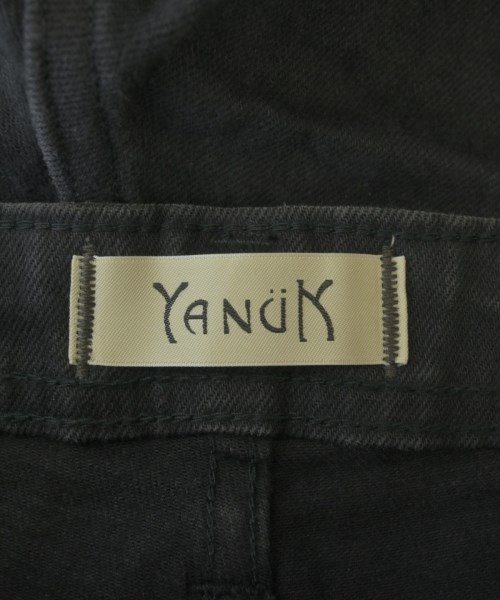 YANUK（ヤヌーク）デニムパンツ 黒 サイズ:S レディース/2200628923042
