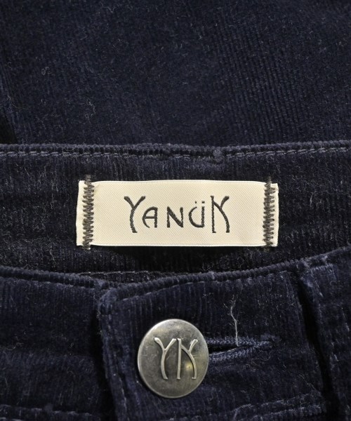 YANUK（ヤヌーク）チノパン 紺 サイズ:24(S位) レディース/2200619075064