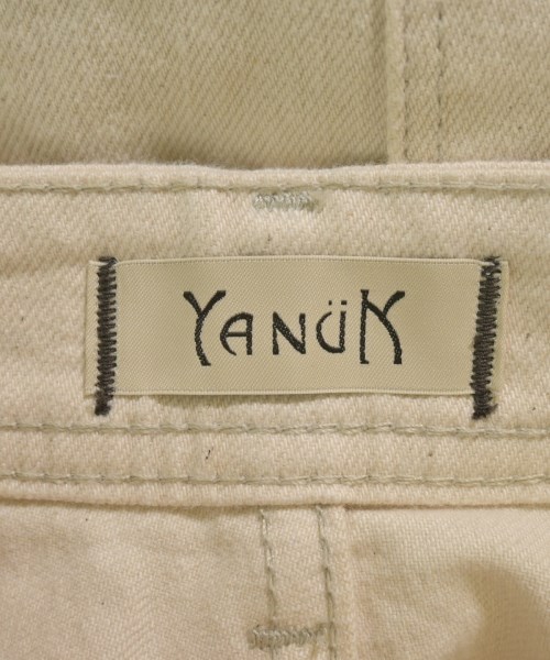 YANUK（ヤヌーク）デニムパンツ ベージュ サイズ:25(S位) レディース/2200617449096